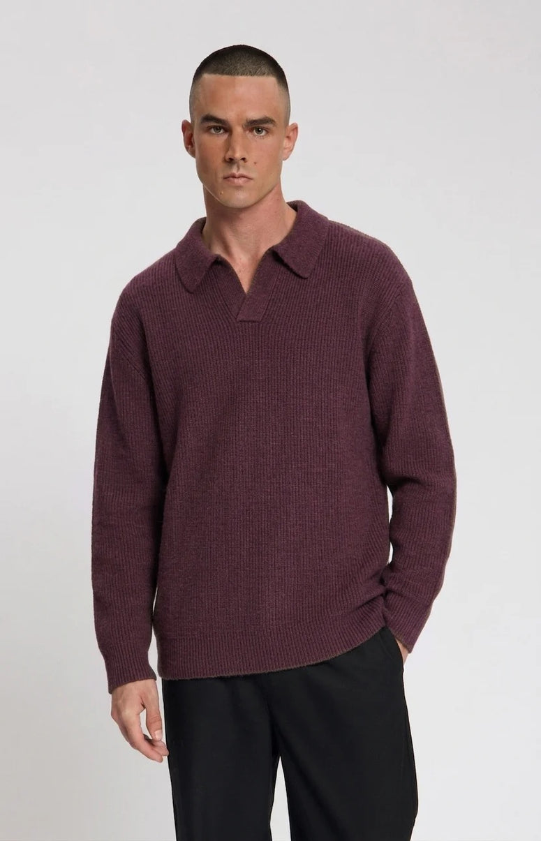 Ares polo knit