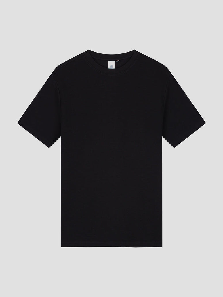 Law Of The Sea Auren Tee Zwart Heren