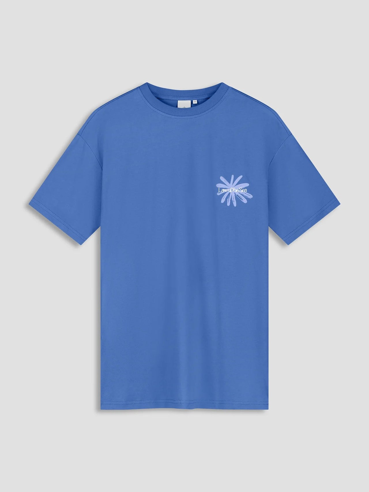Law Of The Sea Petals Artwork Tee Blauw Heren