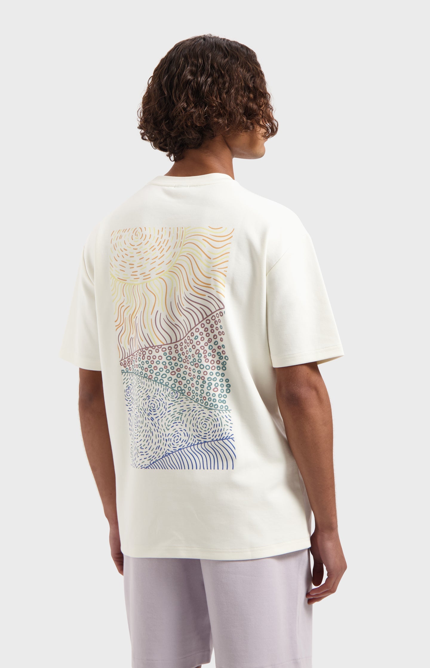 Law Of The Sea Salt Flats Tee Wit Heren