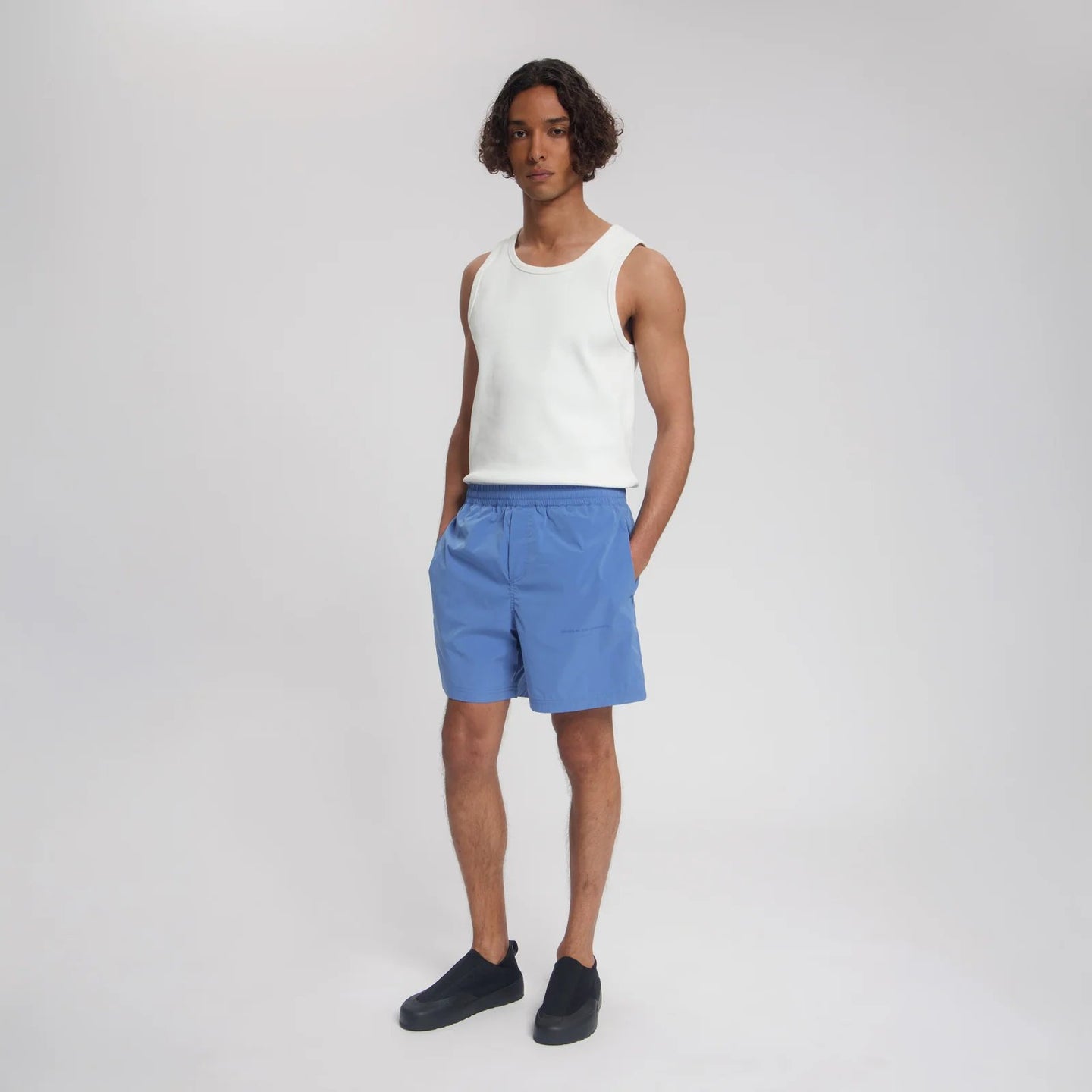 Law Of The Sea Swimshort Blauw Heren