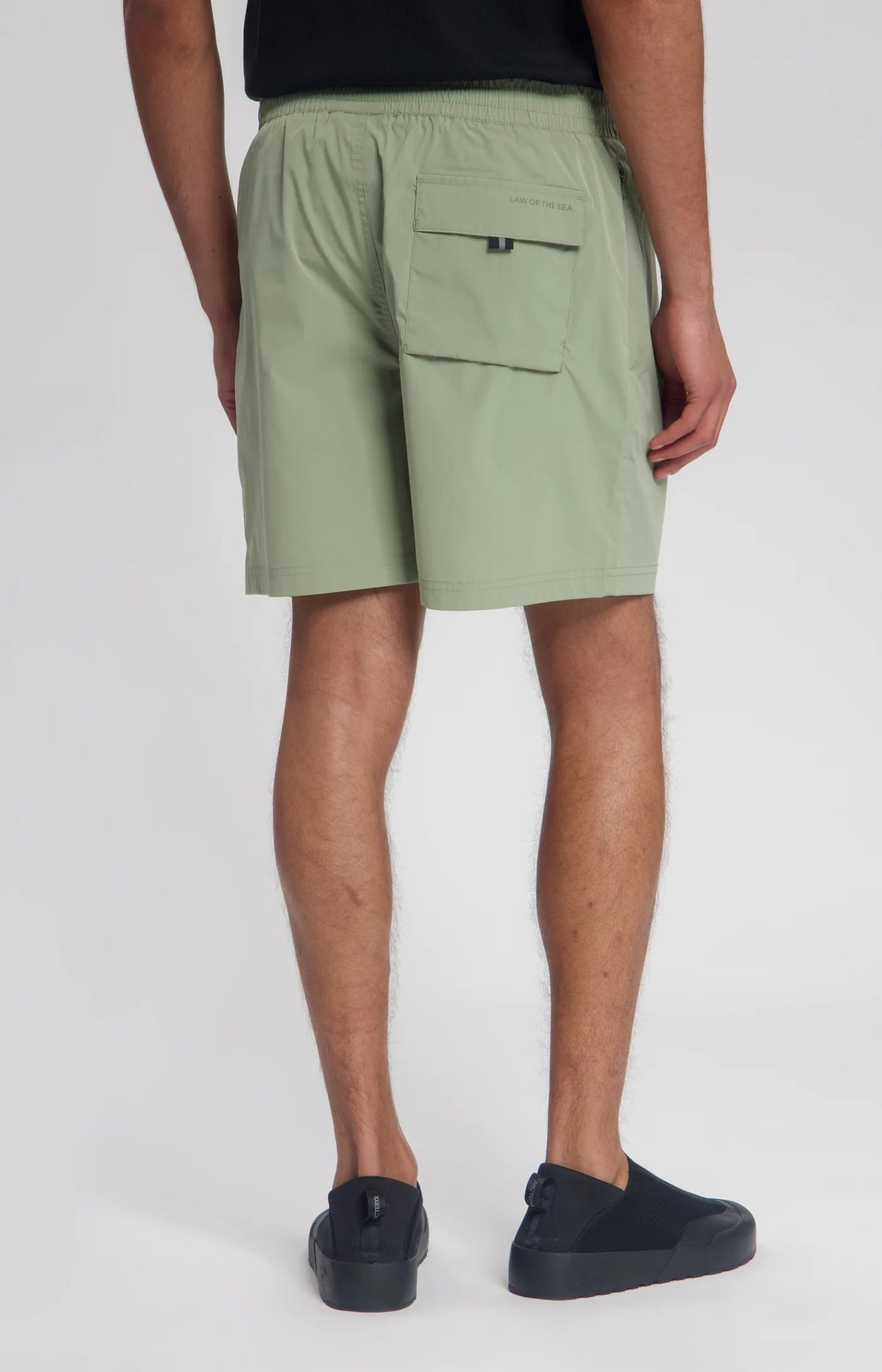 Law Of The Sea Swimshort Groen Heren