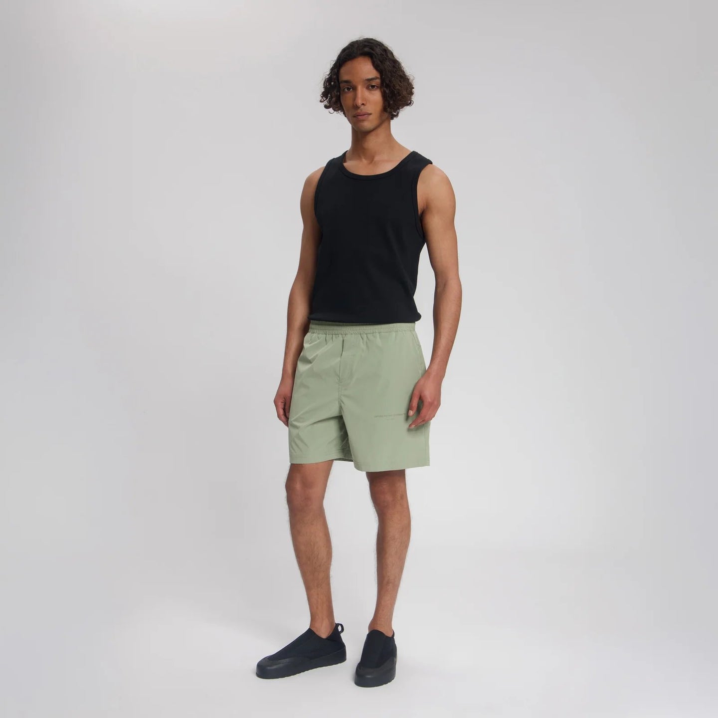 Law Of The Sea Swimshort Groen Heren