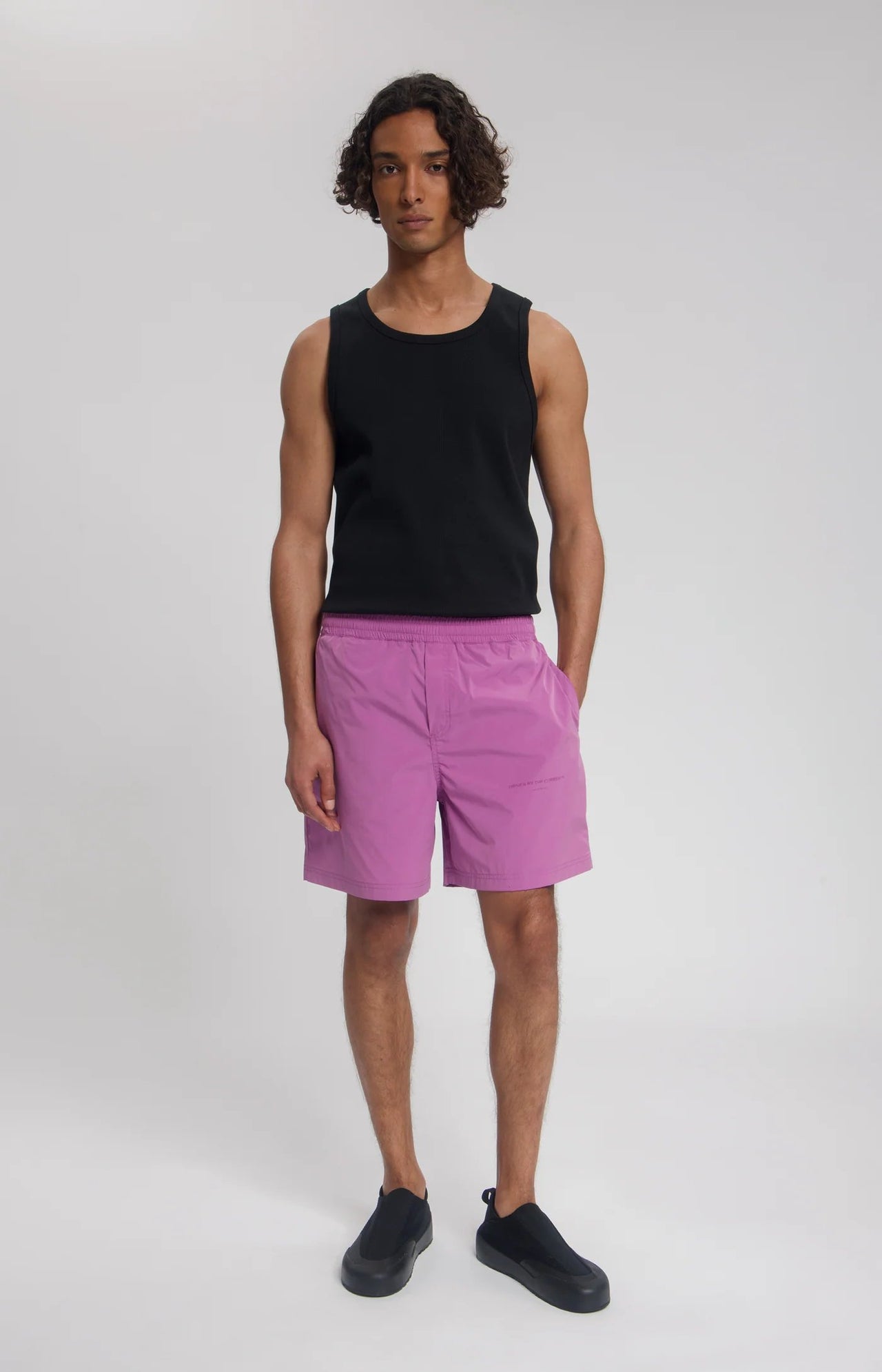 Law Of The Sea Swimshort Roze Heren