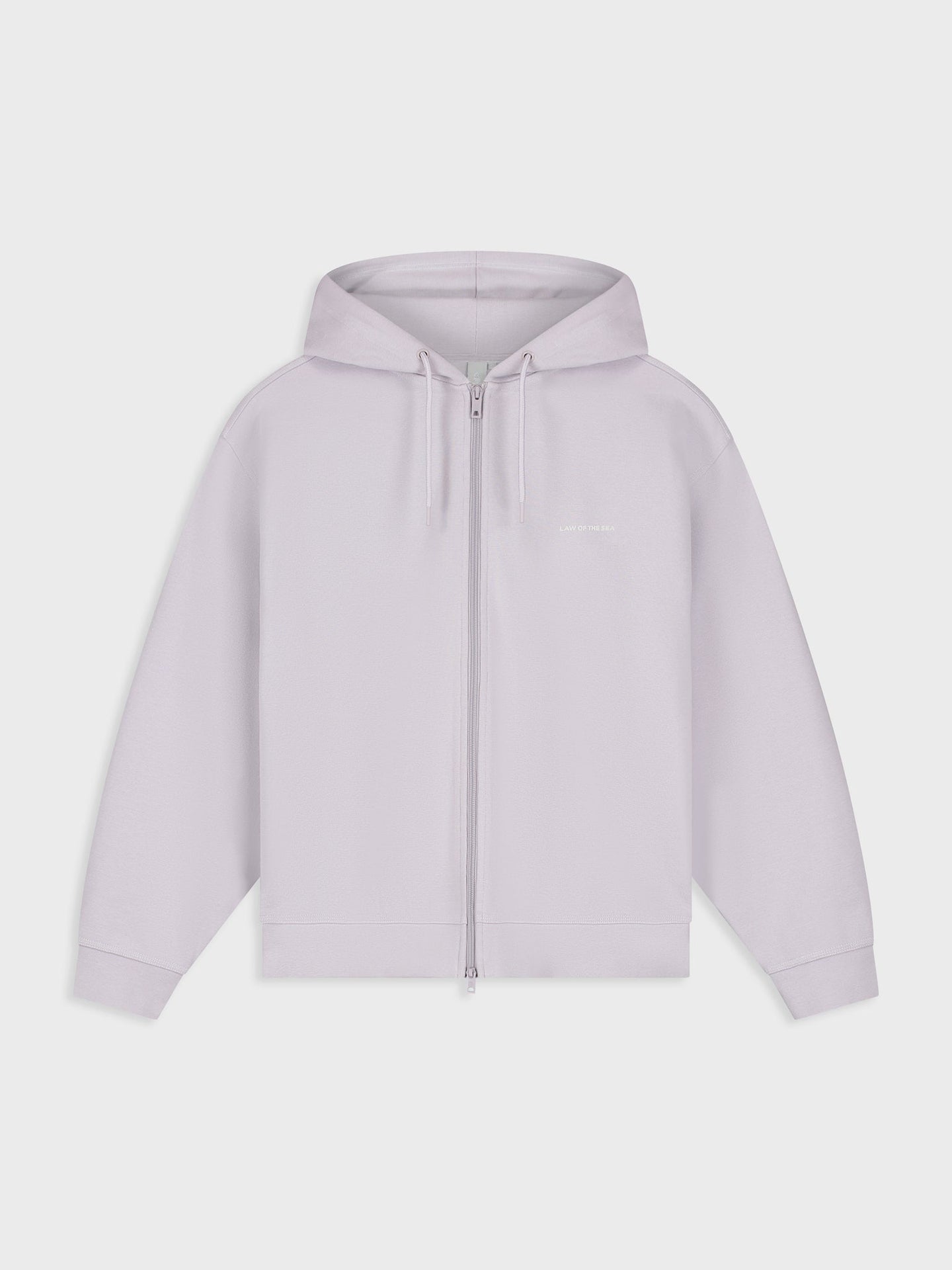 Law Of The Sea Sylven Zipped Hooded Sweat Lichtpaars Heren