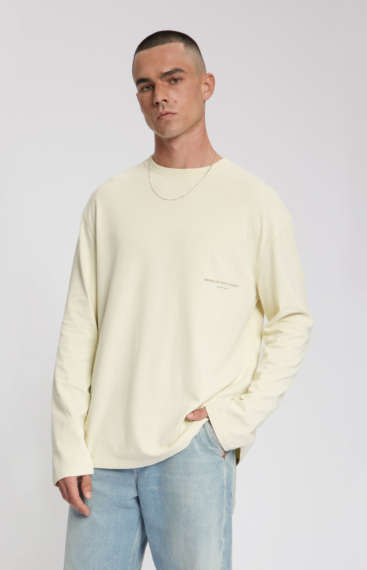 Law Of The Sea Thaumas Ls Tee Wit Heren