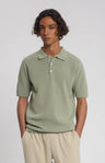 Law Of The Sea Tide Milano Knitted Polo Groen Heren