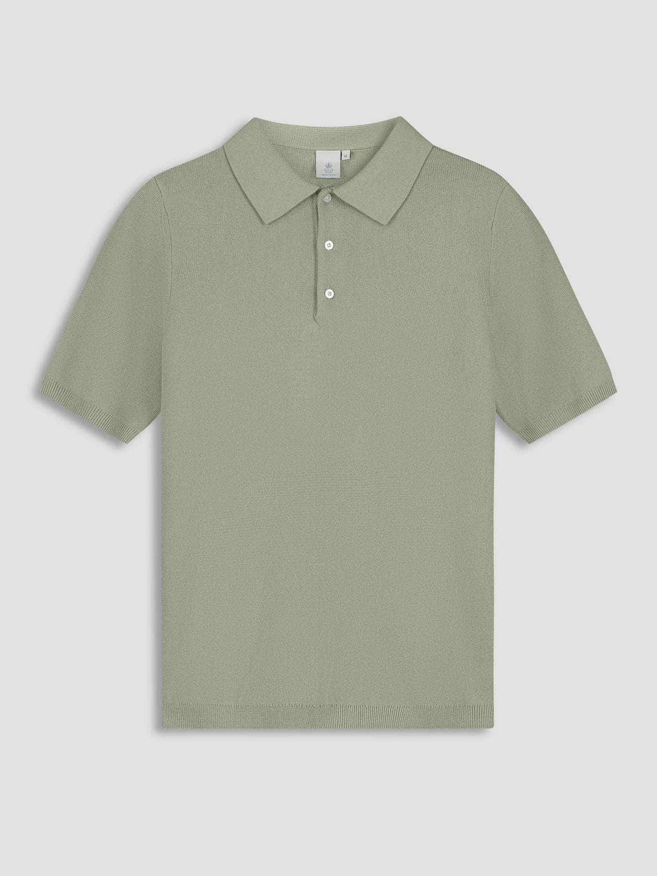 Law Of The Sea Tide Milano Knitted Polo Groen Heren