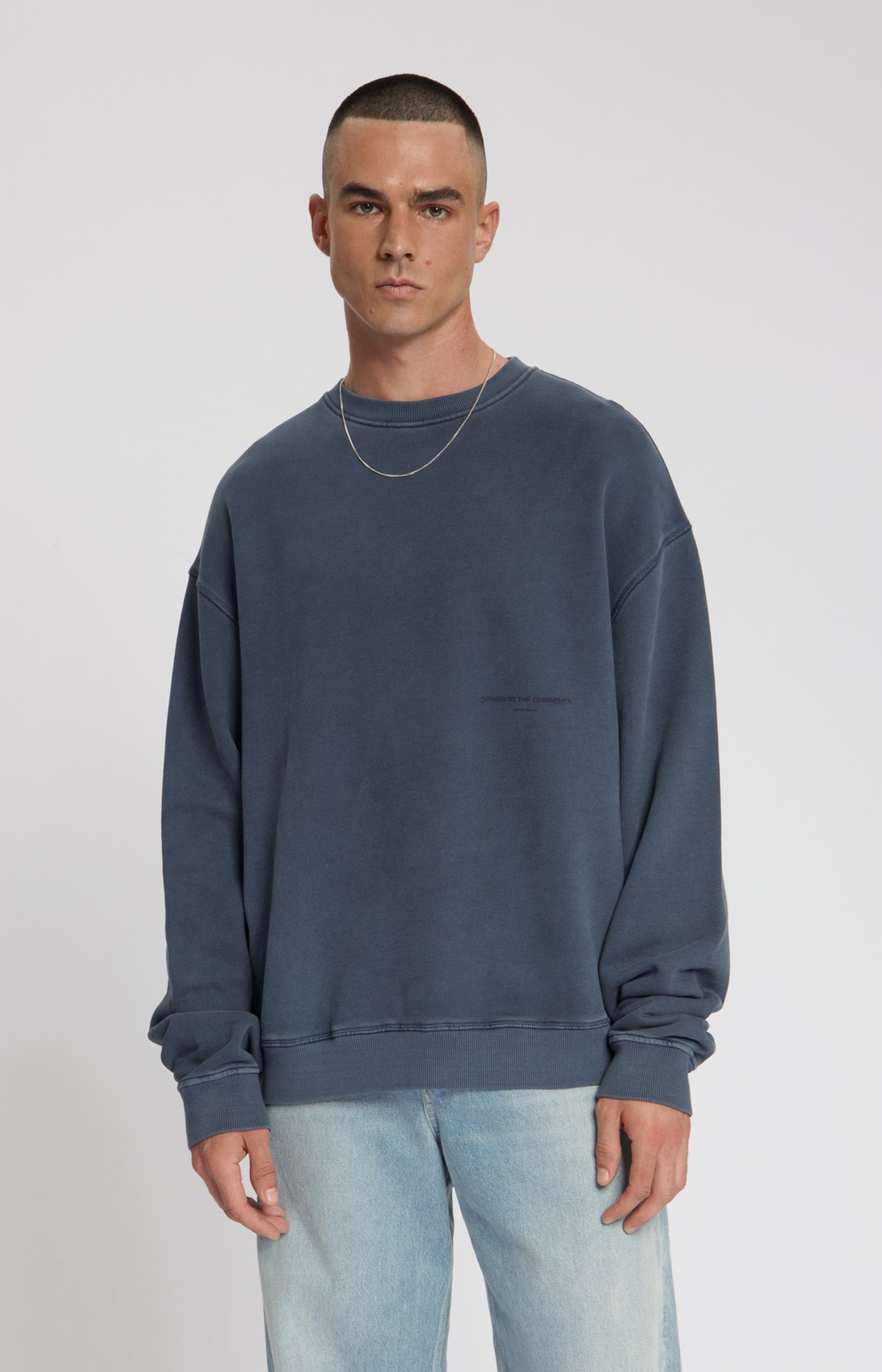 Law Of The Sea Torria Sweat Donkerblauw Heren