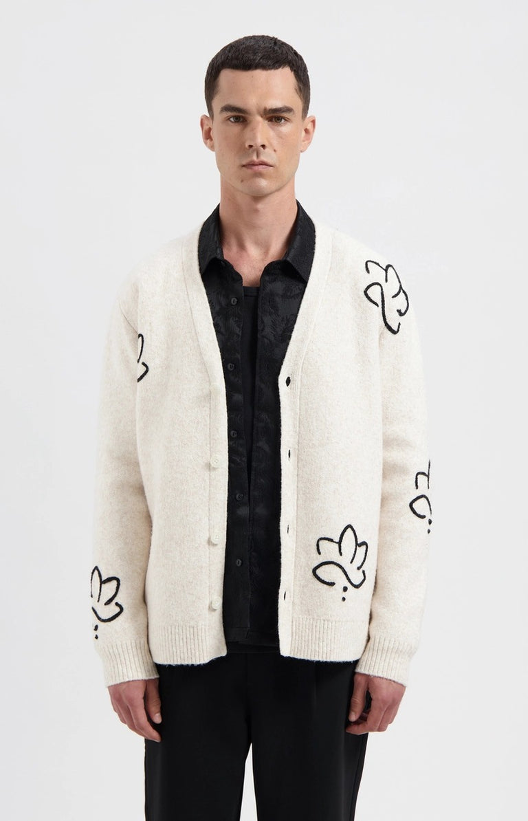 Virgo Embroided cardigan