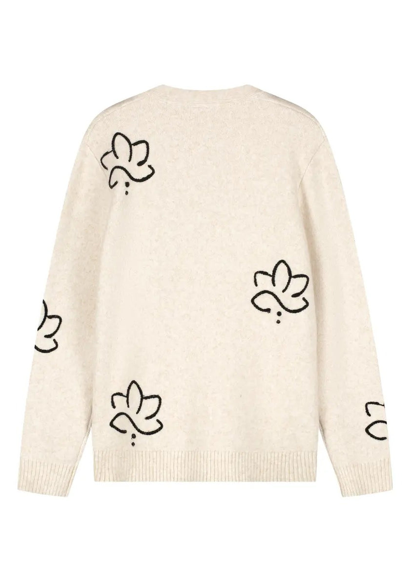 Virgo Embroided cardigan