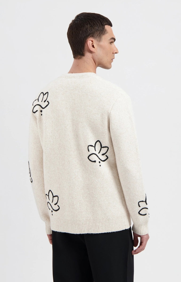 Virgo Embroided cardigan