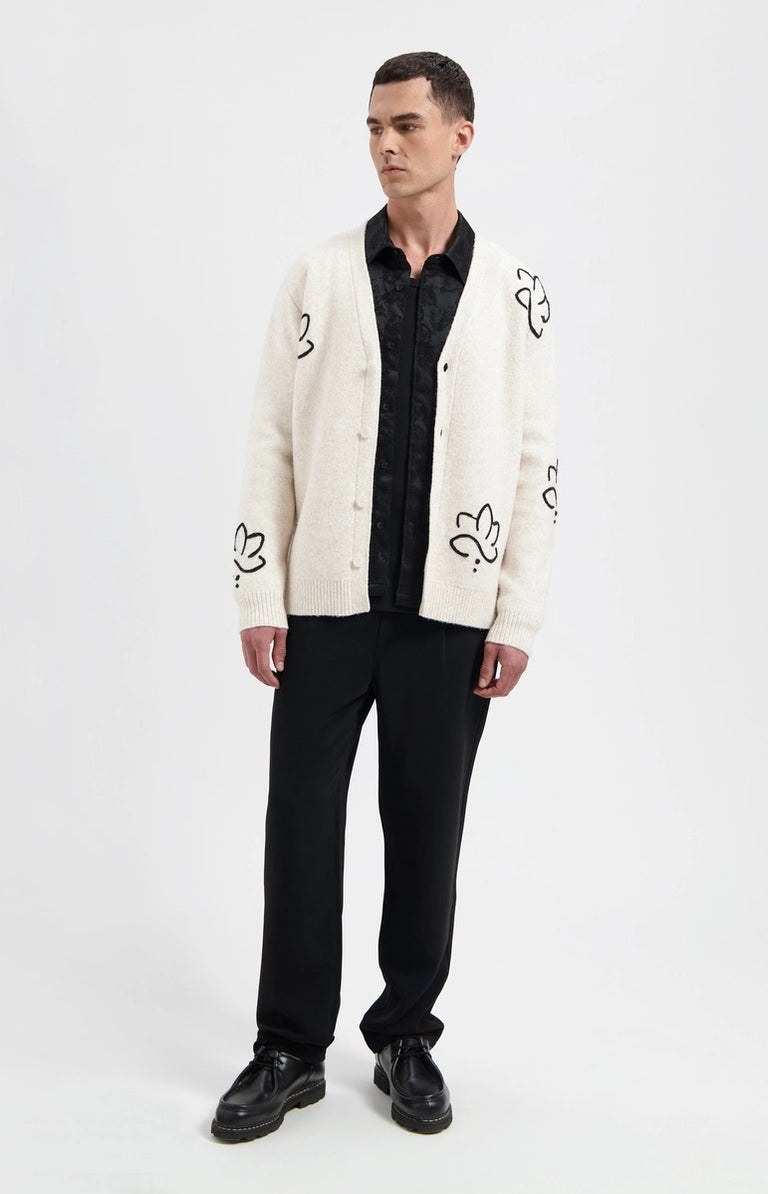 Virgo Embroided cardigan