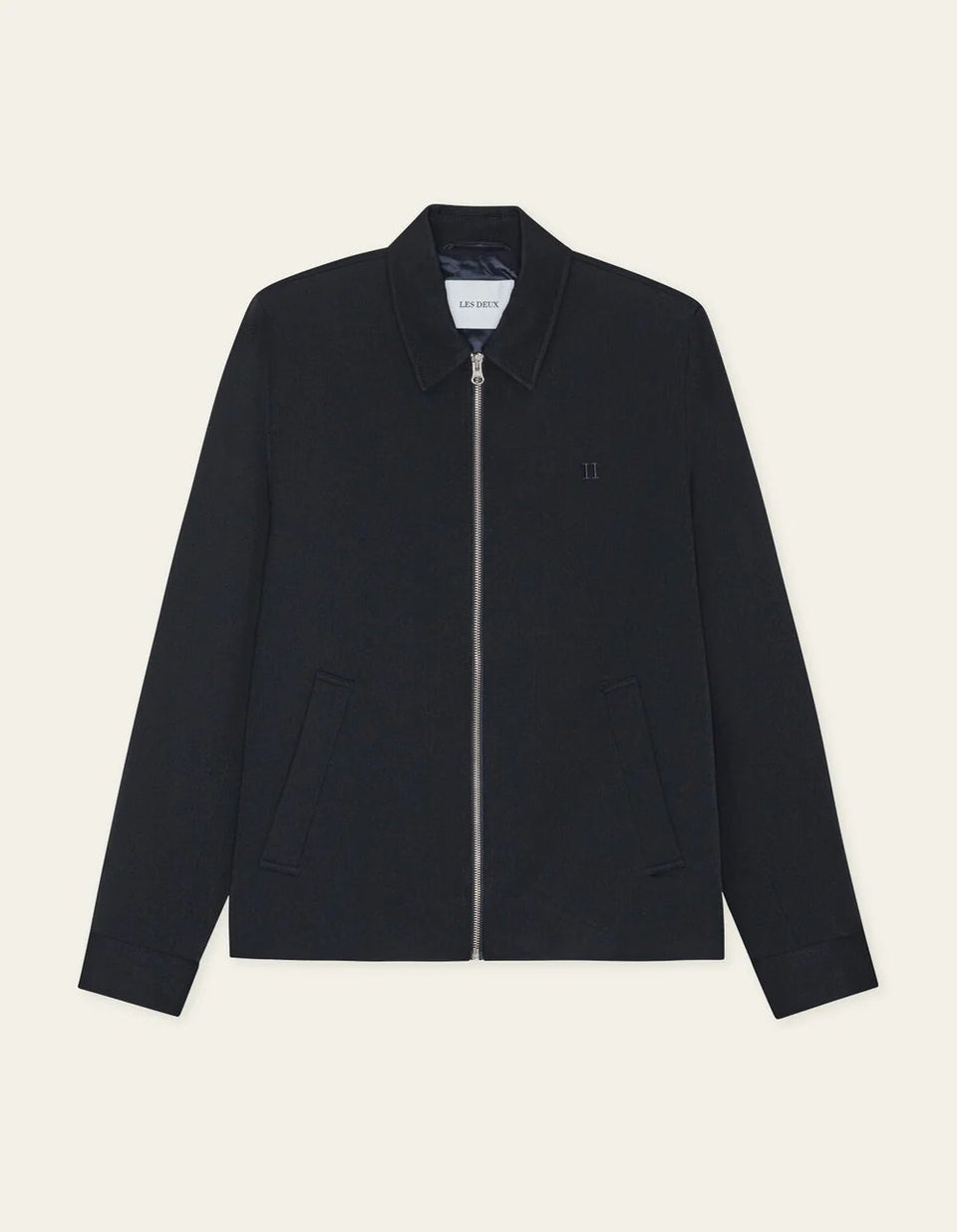 Les Deux Como Coach Jacket Donkerblauw Heren