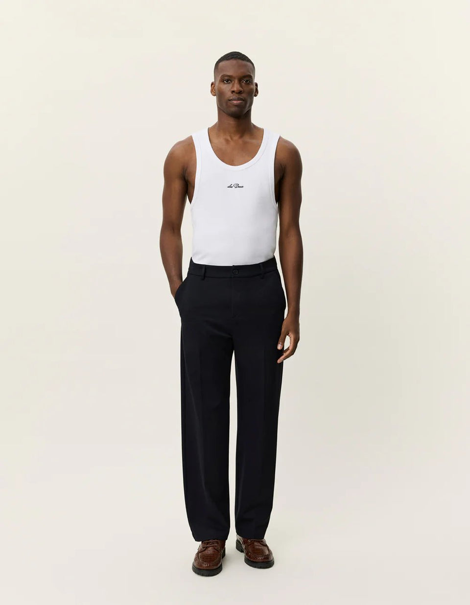 Les Deux Como Slack Pants Donkerblauw Heren