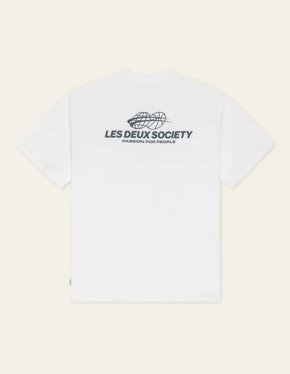 Les Deux Exhibition T-shirt Wit Heren