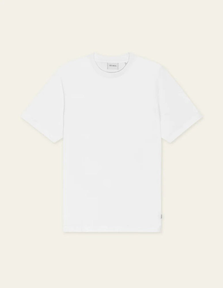 Les Deux Flower T-shirt Wit Heren