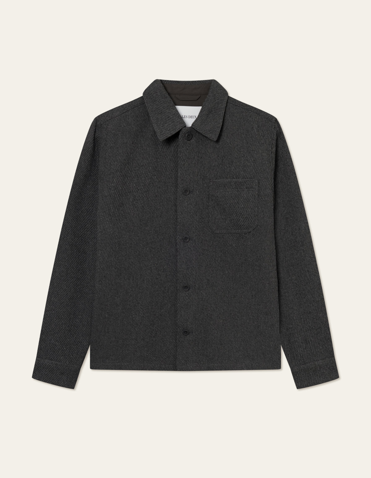 Hamilton twill wool overshirt