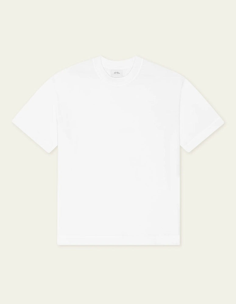 Les Deux Heavyweight T-shirt Wit Heren