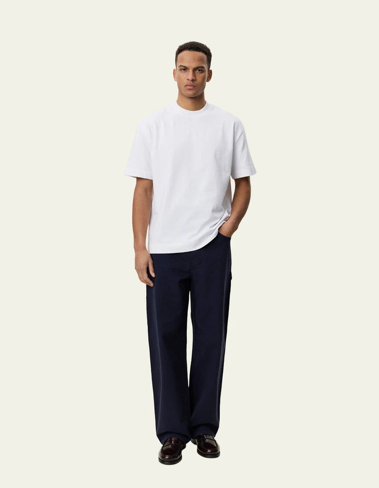 Les Deux Heavyweight T-shirt Wit Heren