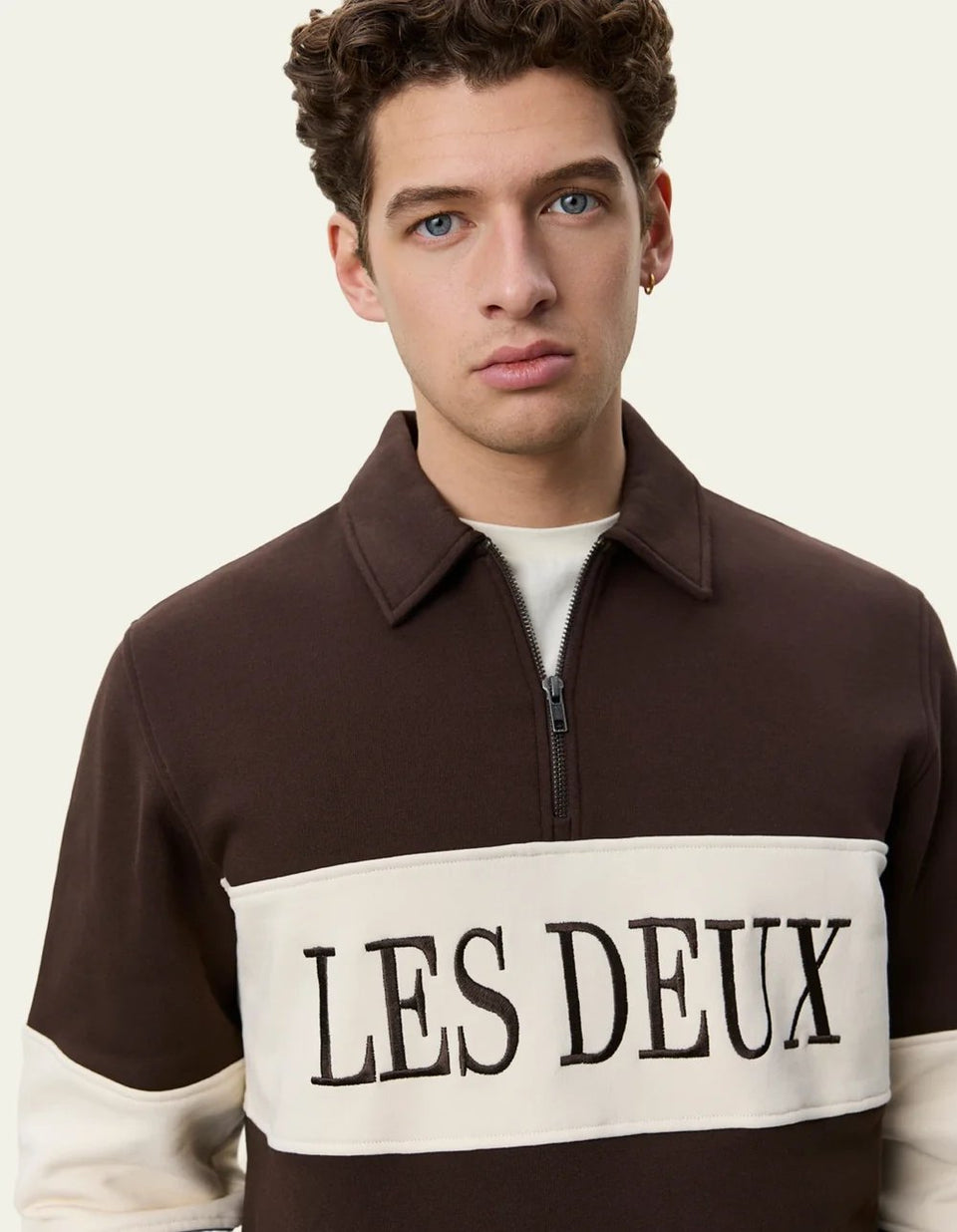 Zipper Rugby sweatshirt