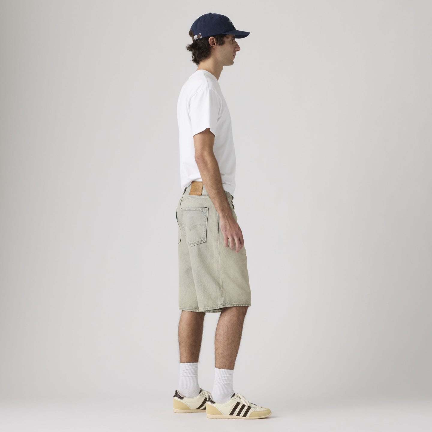 Levi Strauss® 478 Baggy Shorts Alternative Rock Lichtblauw Heren