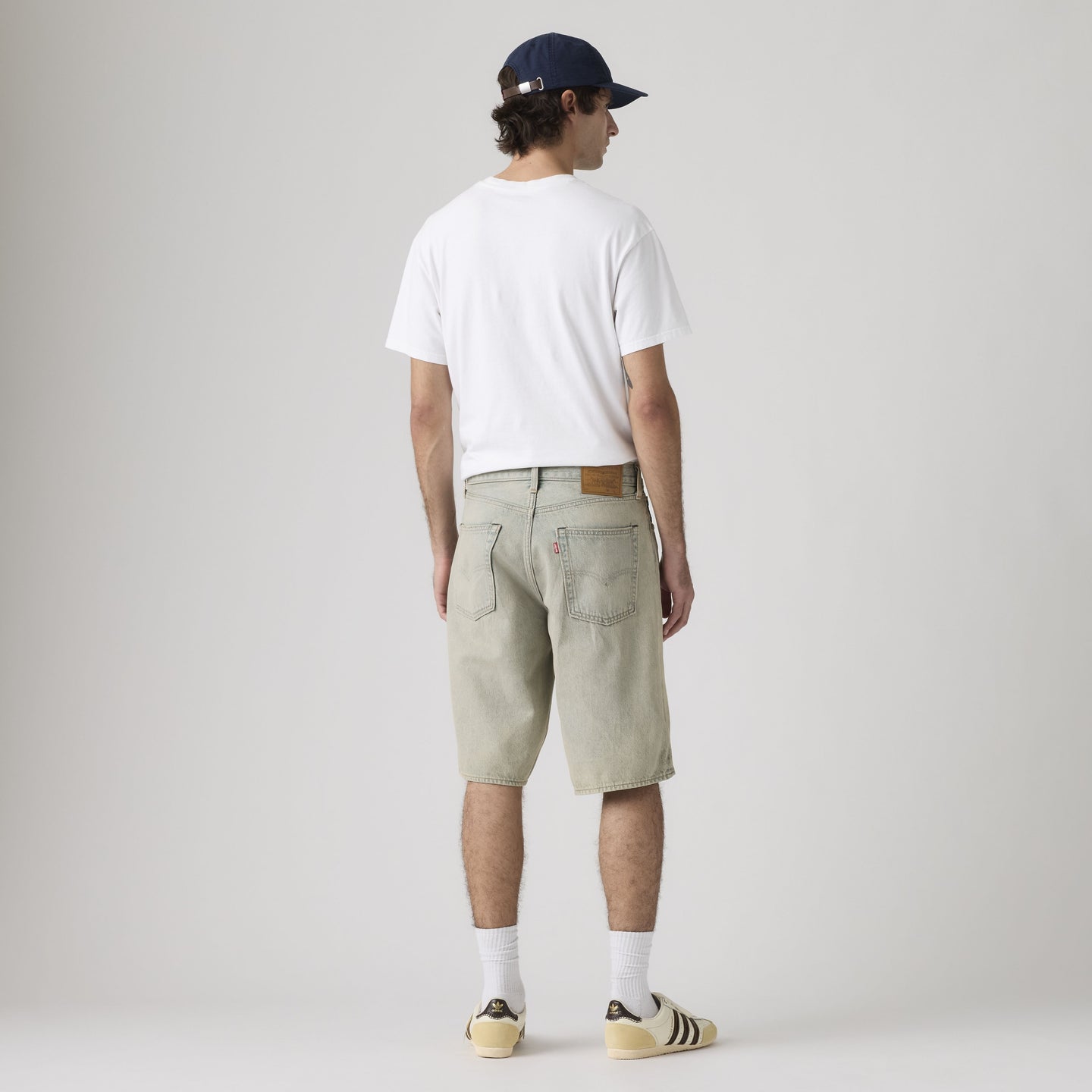 Levi Strauss® 478 Baggy Shorts Alternative Rock Lichtblauw Heren