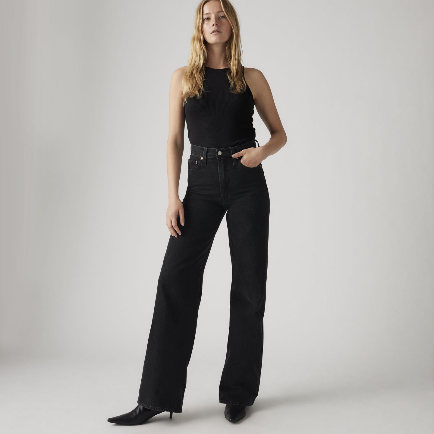 Ribcage Wide Leg Rosie Posie