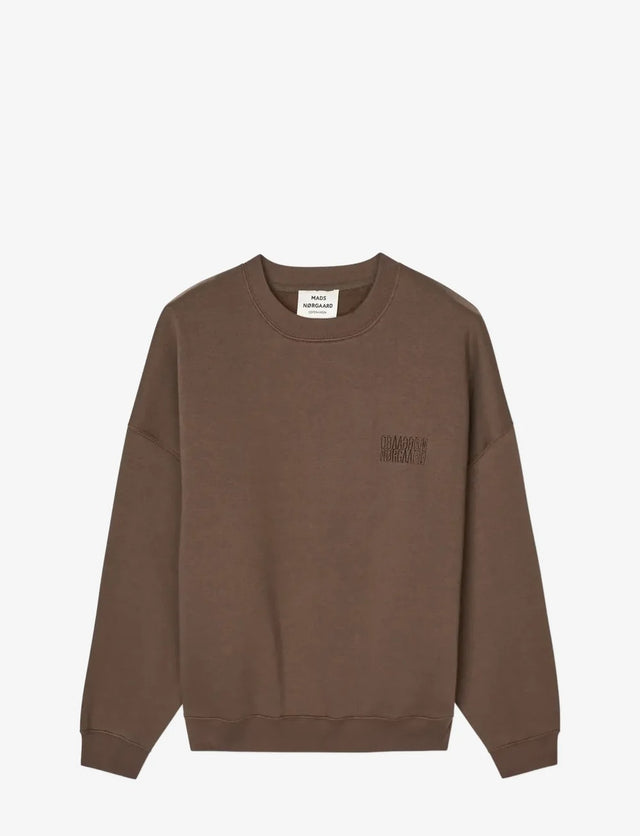 Mads Norgaard Atli Sweatshirt Donkerbruin Dames