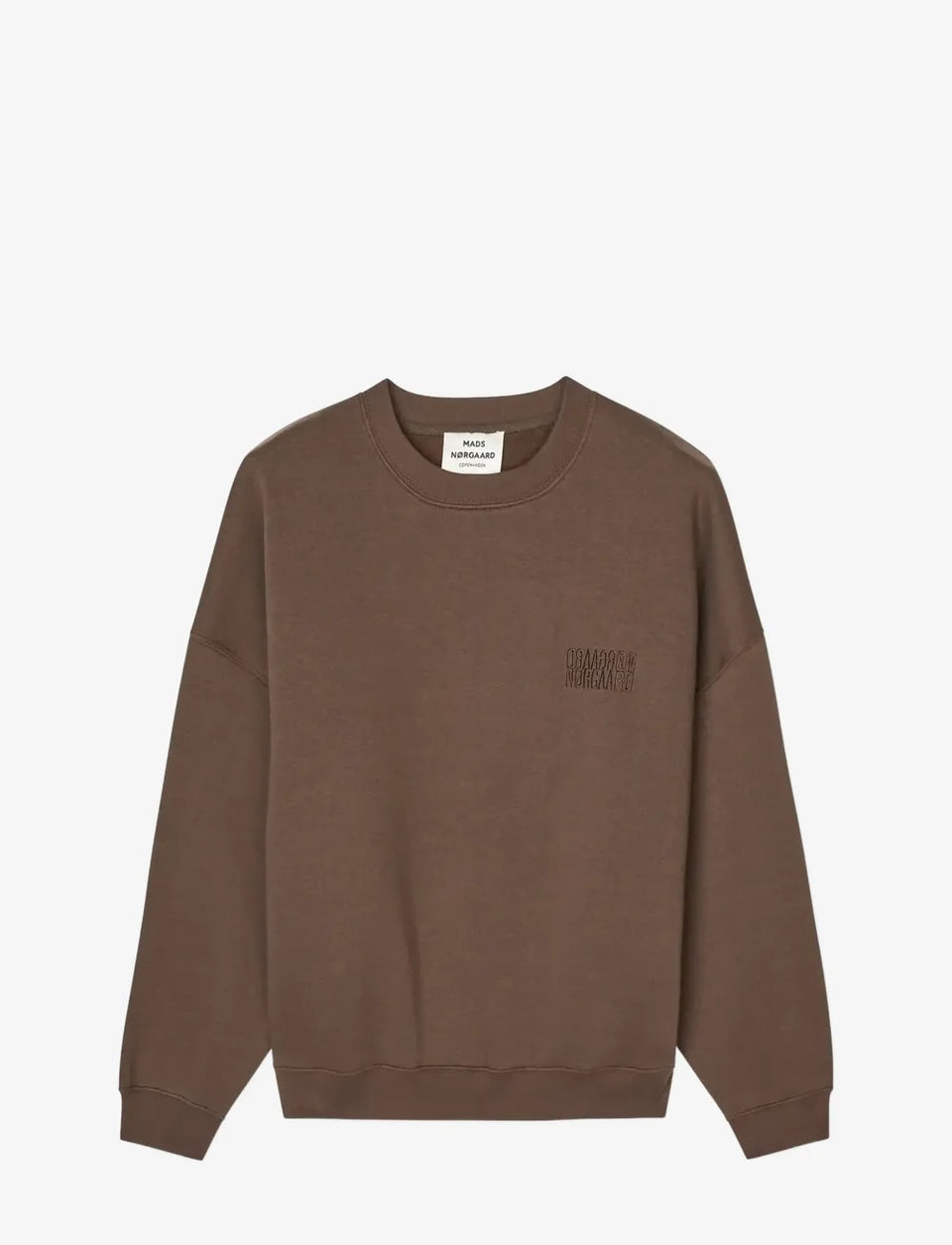 Mads Norgaard Atli Sweatshirt Donkerbruin Dames