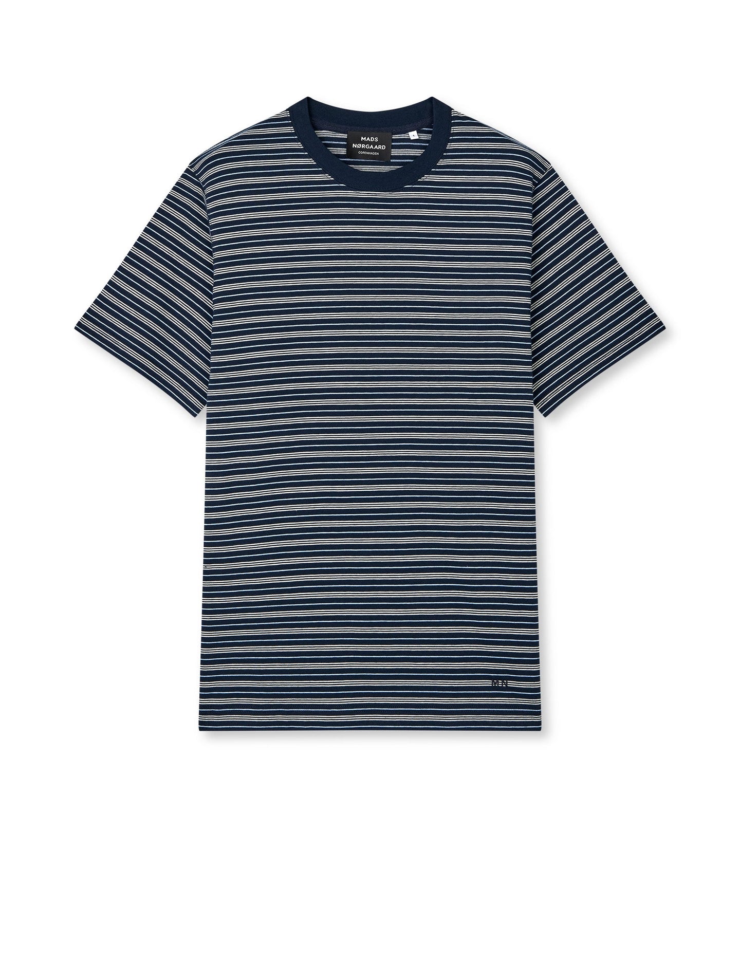 Mads Norgaard Frode Tee Donkerblauw Heren