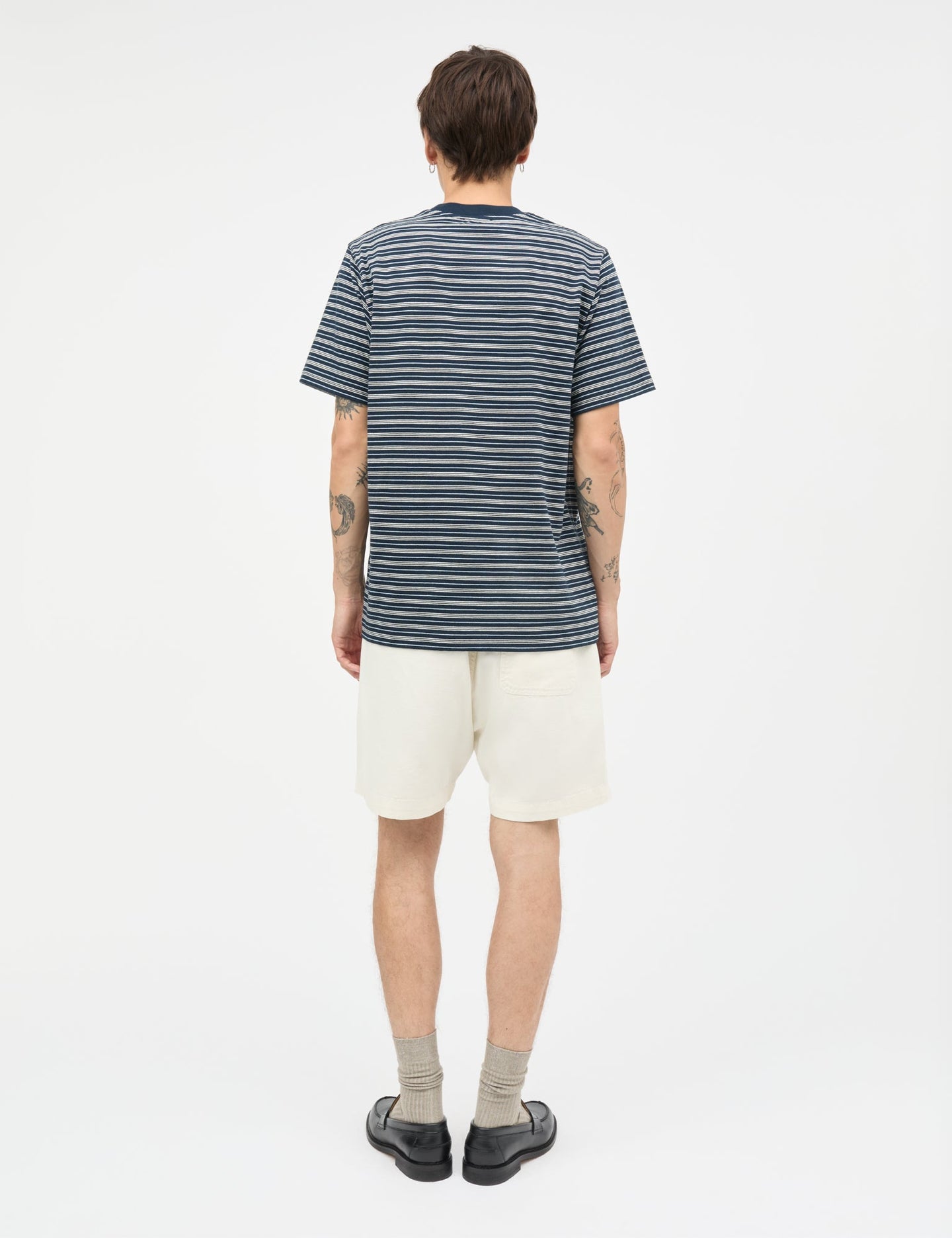 Mads Norgaard Frode Tee Donkerblauw Heren