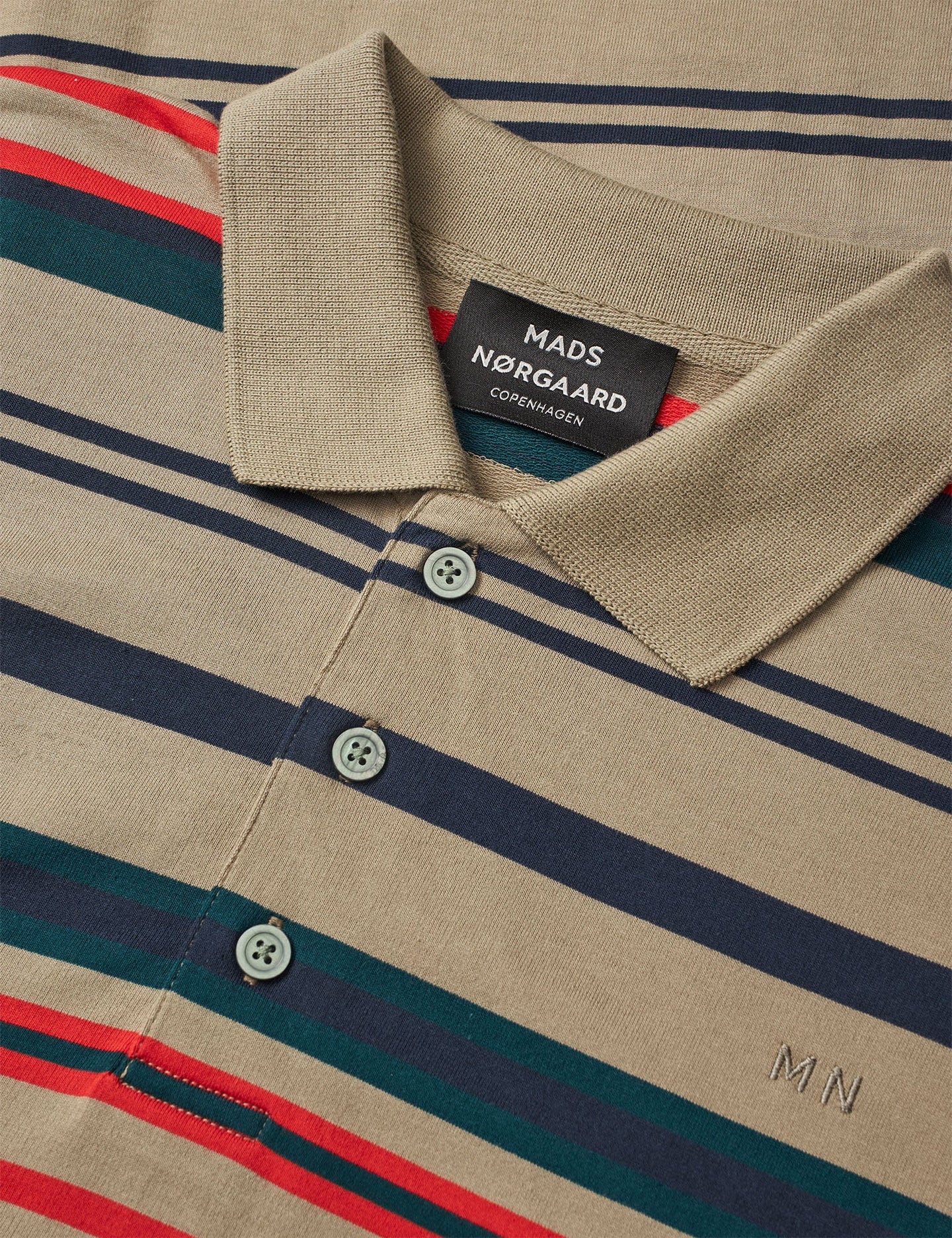 Mads Norgaard Polo ST Sweat Lichtbruin Heren