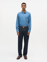 Mads Norgaard Sky Denim Sune Shirt Blauw Heren