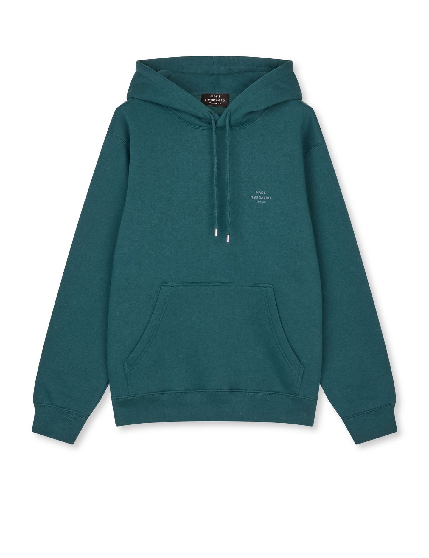 Mads Norgaard Standard Crew Logo Hoodie Donkergroen Heren