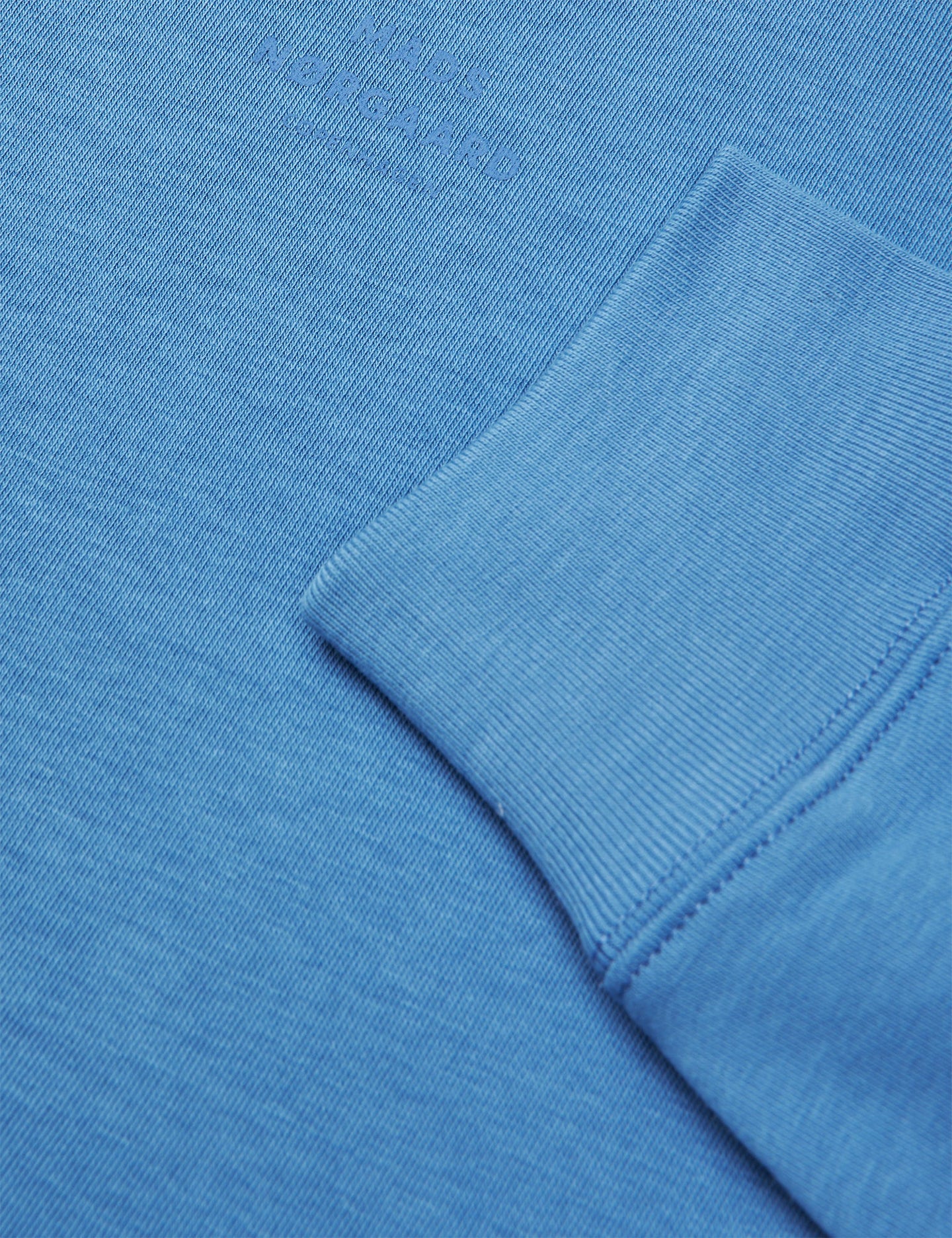 Mads Norgaard Standard Crew Logo Sweat Blauw Heren