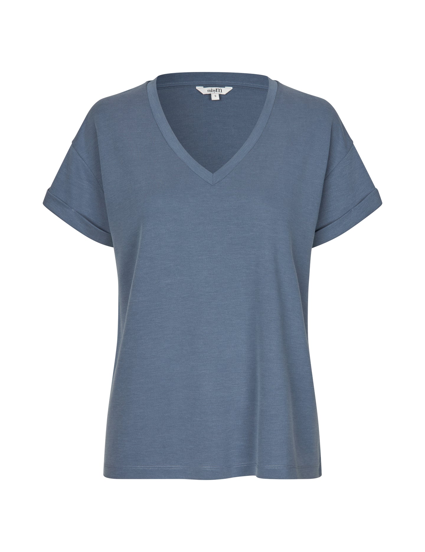 MbyM Amana V Luxe Top Donkerblauw Dames