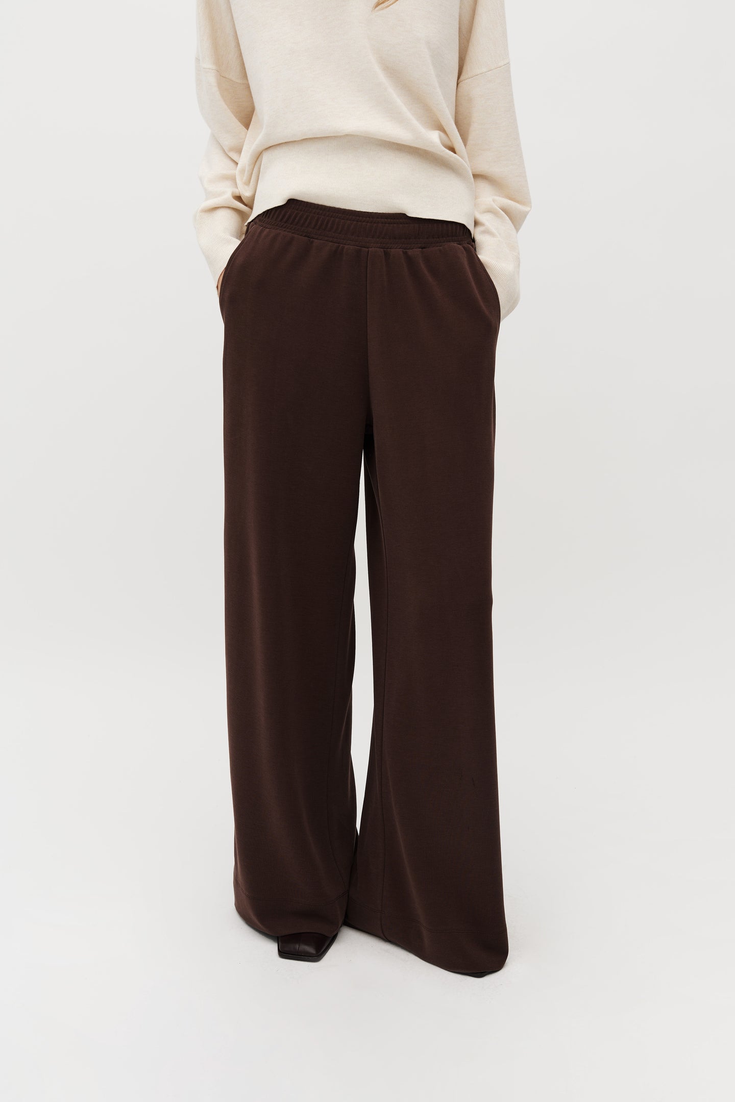 MbyM Asaka Pants Donkerbruin Dames