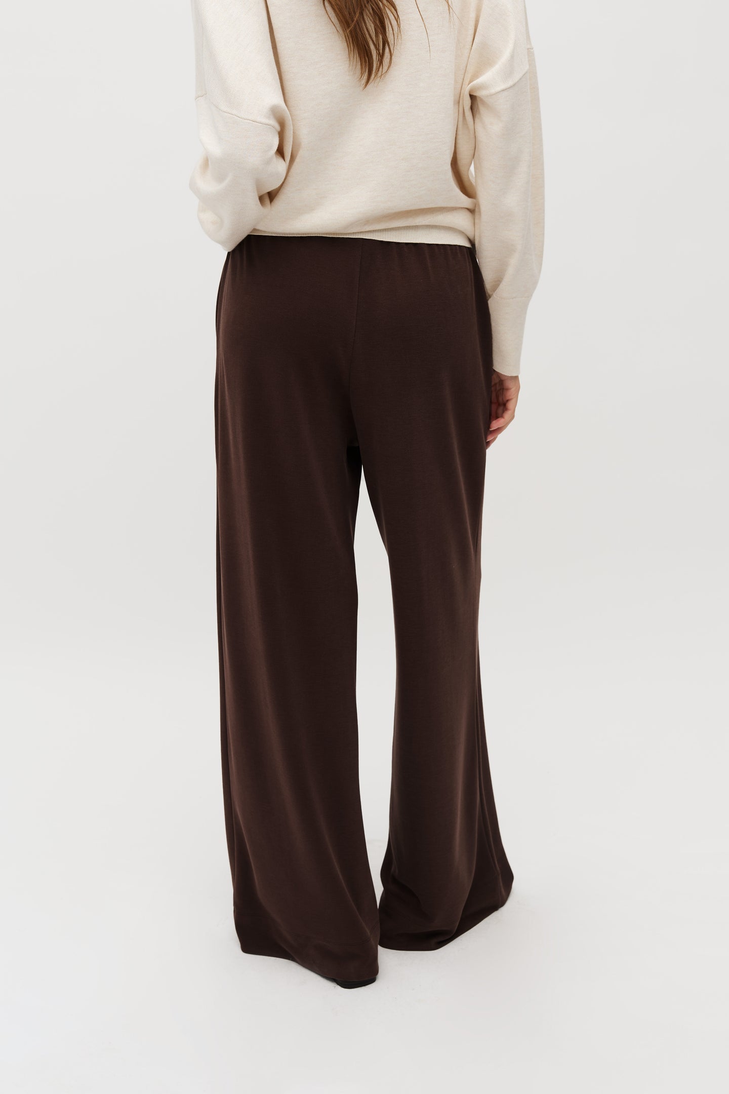 MbyM Asaka Pants Donkerbruin Dames