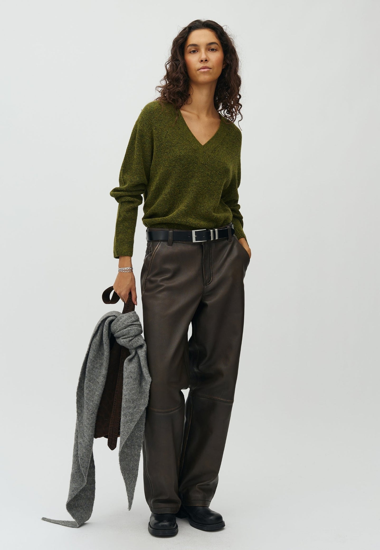MbyM Asato Knit Groen Dames