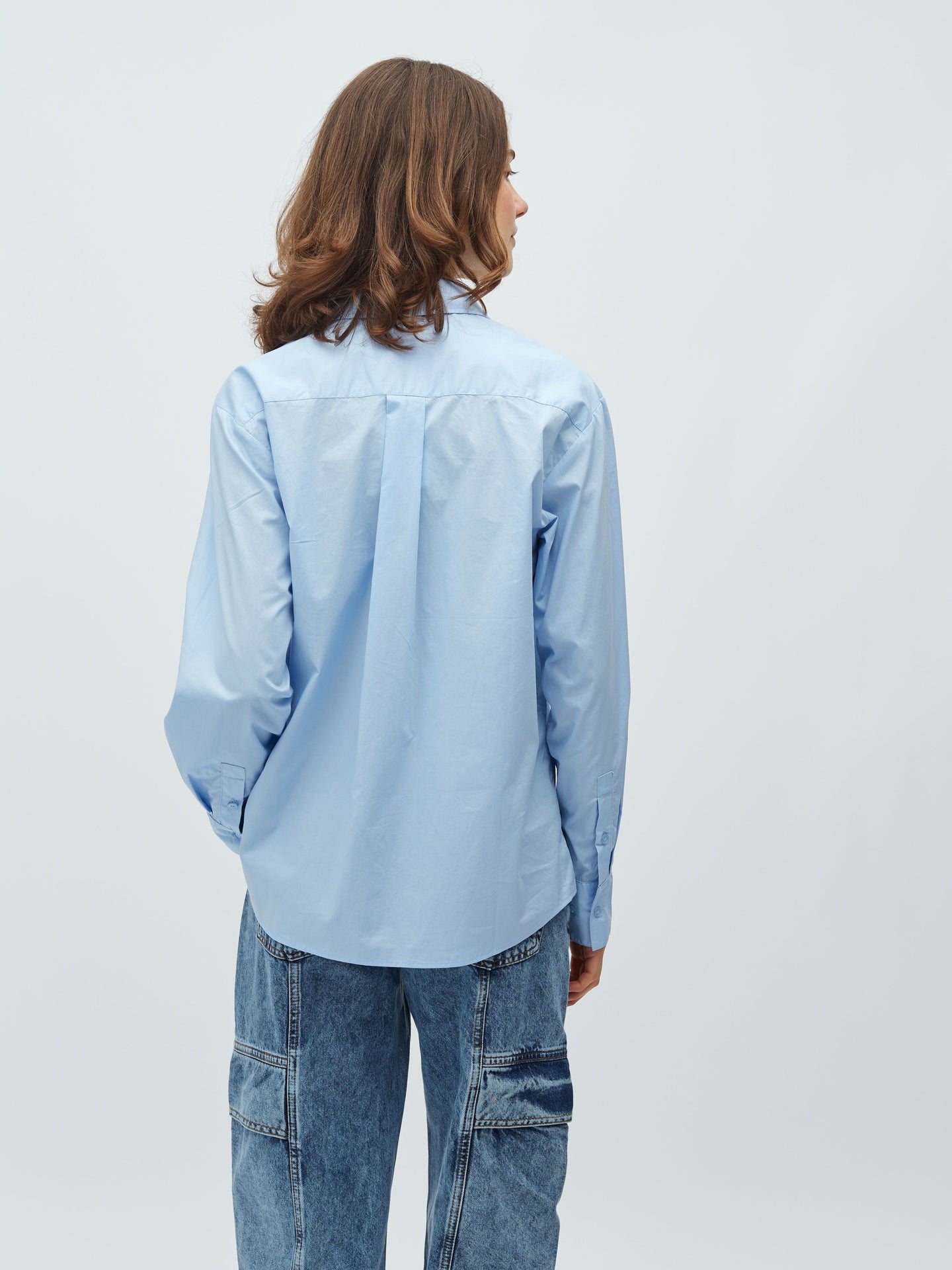 MbyM Aurore Shirt Lichtblauw Dames