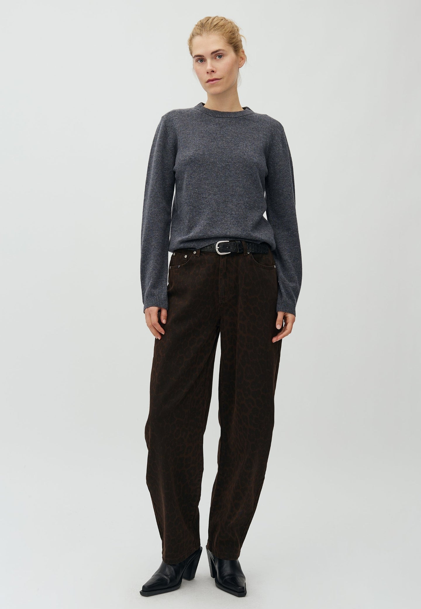 MbyM Bou Pants Donkerbruin Dames