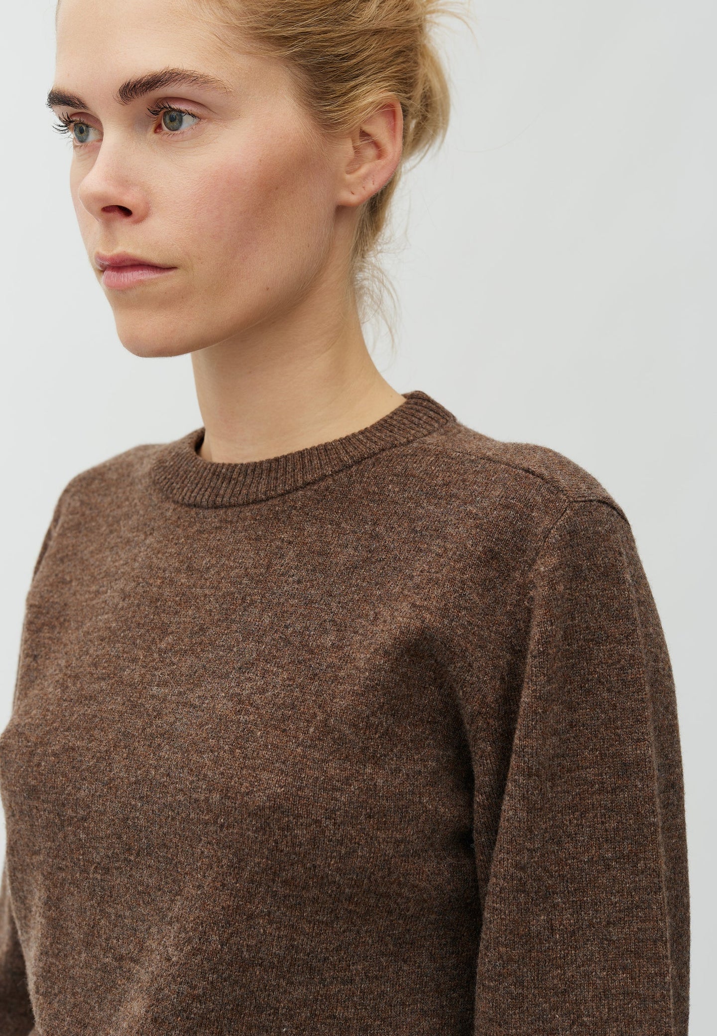 MbyM Christin Knit Donkerbruin Dames
