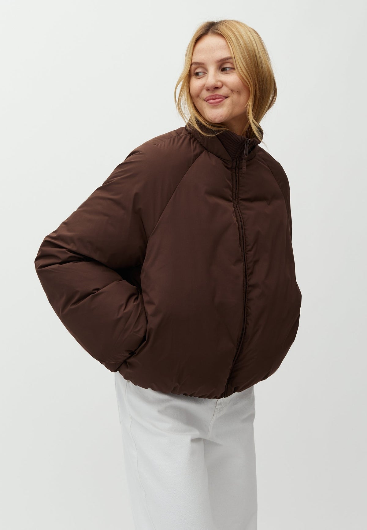 MbyM Eowyn Jacket Donkerbruin Dames