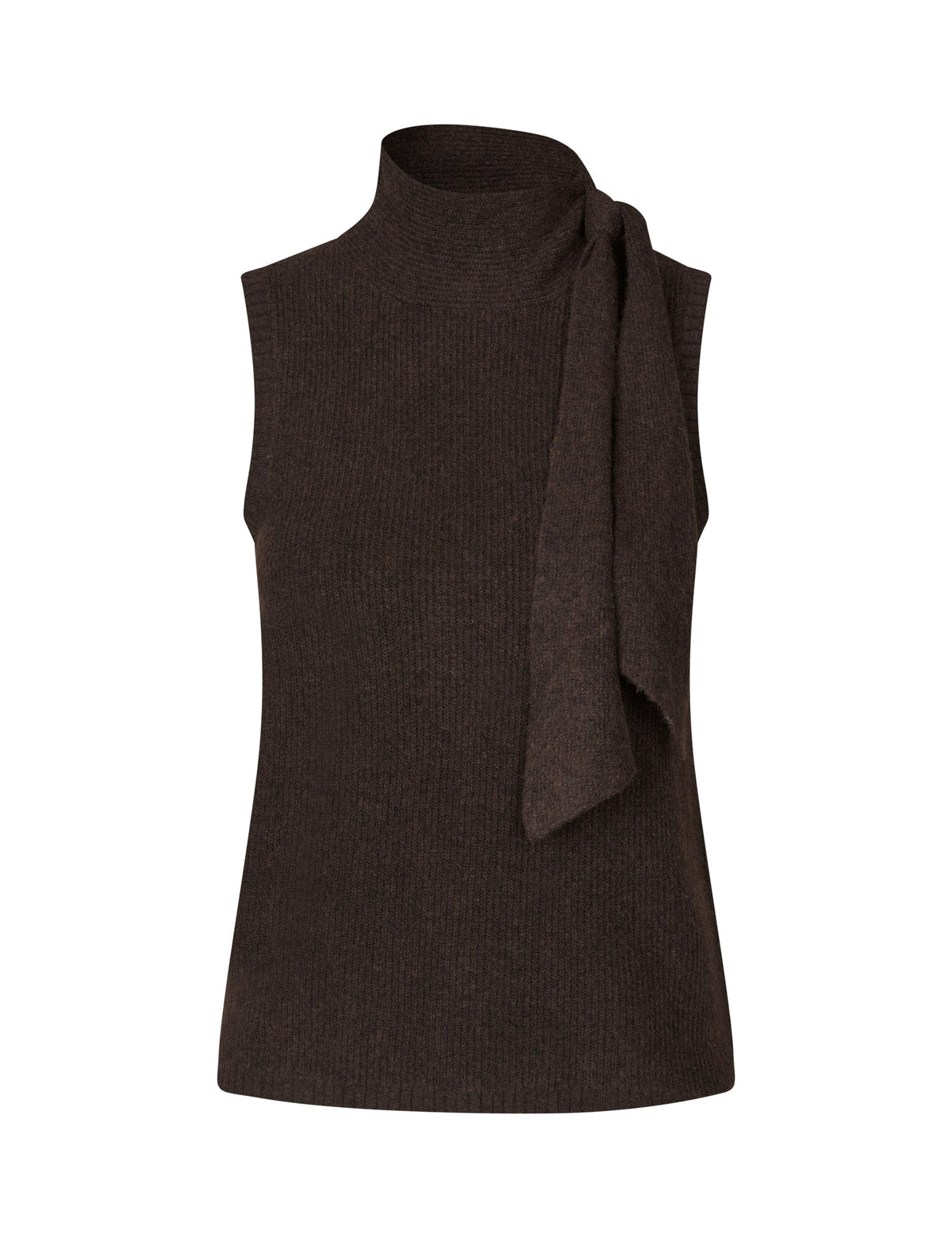 MbyM Fine Knit Donkerbruin Dames