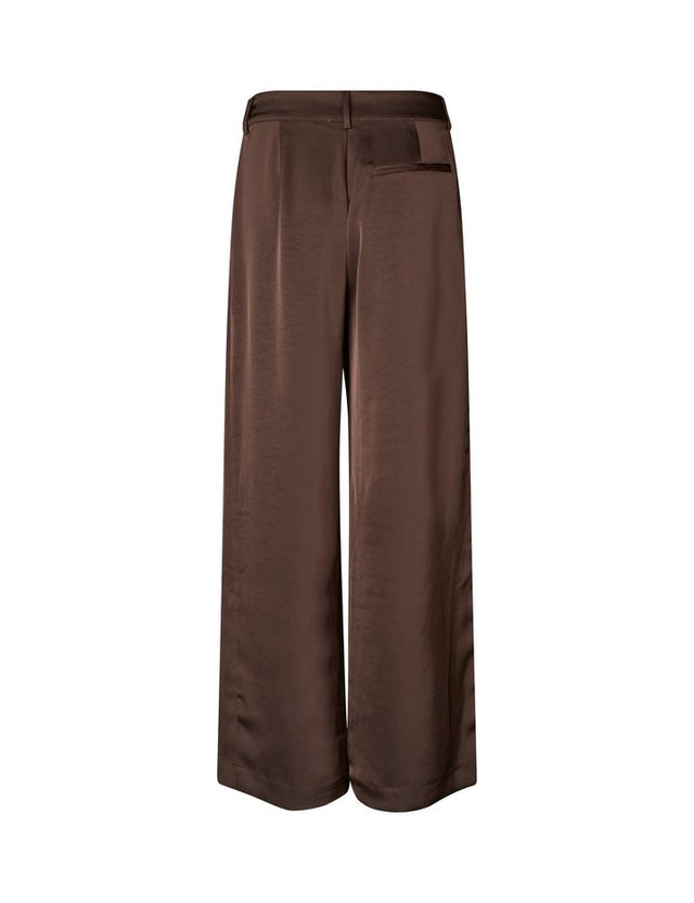 MbyM Guri Long Pants Donkerbruin Dames