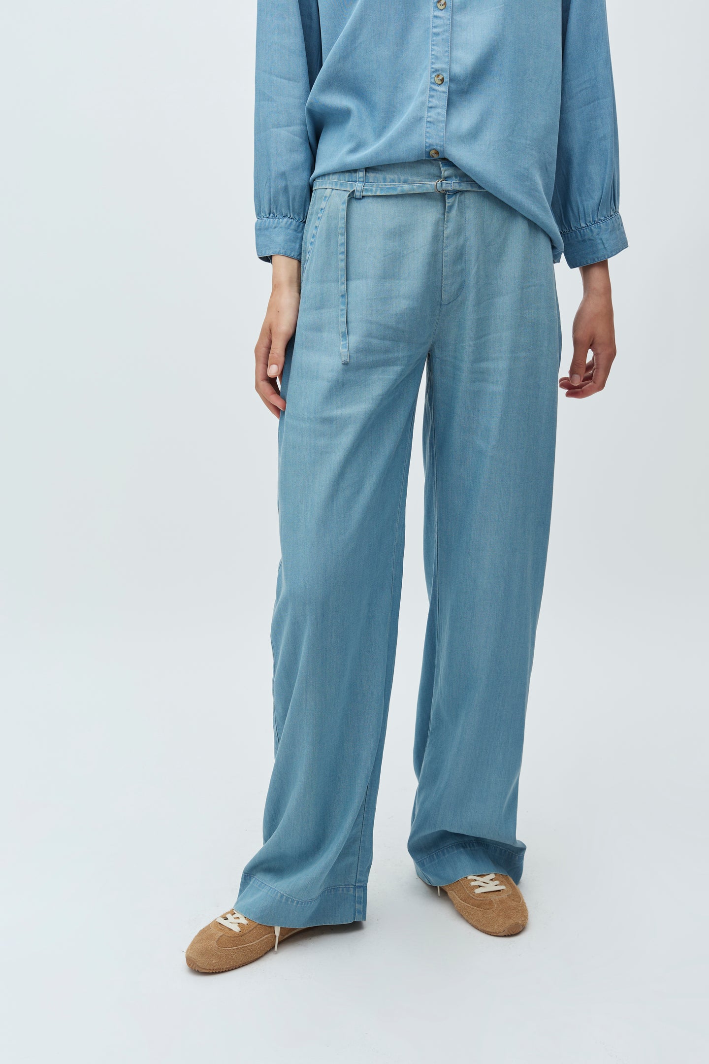 MbyM Karolin Pants Lichtblauw Dames