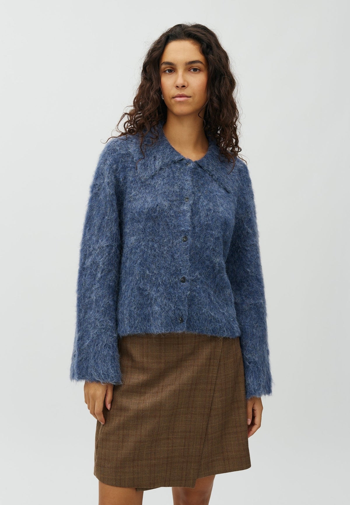 MbyM Lari Cardigan Blauw Dames