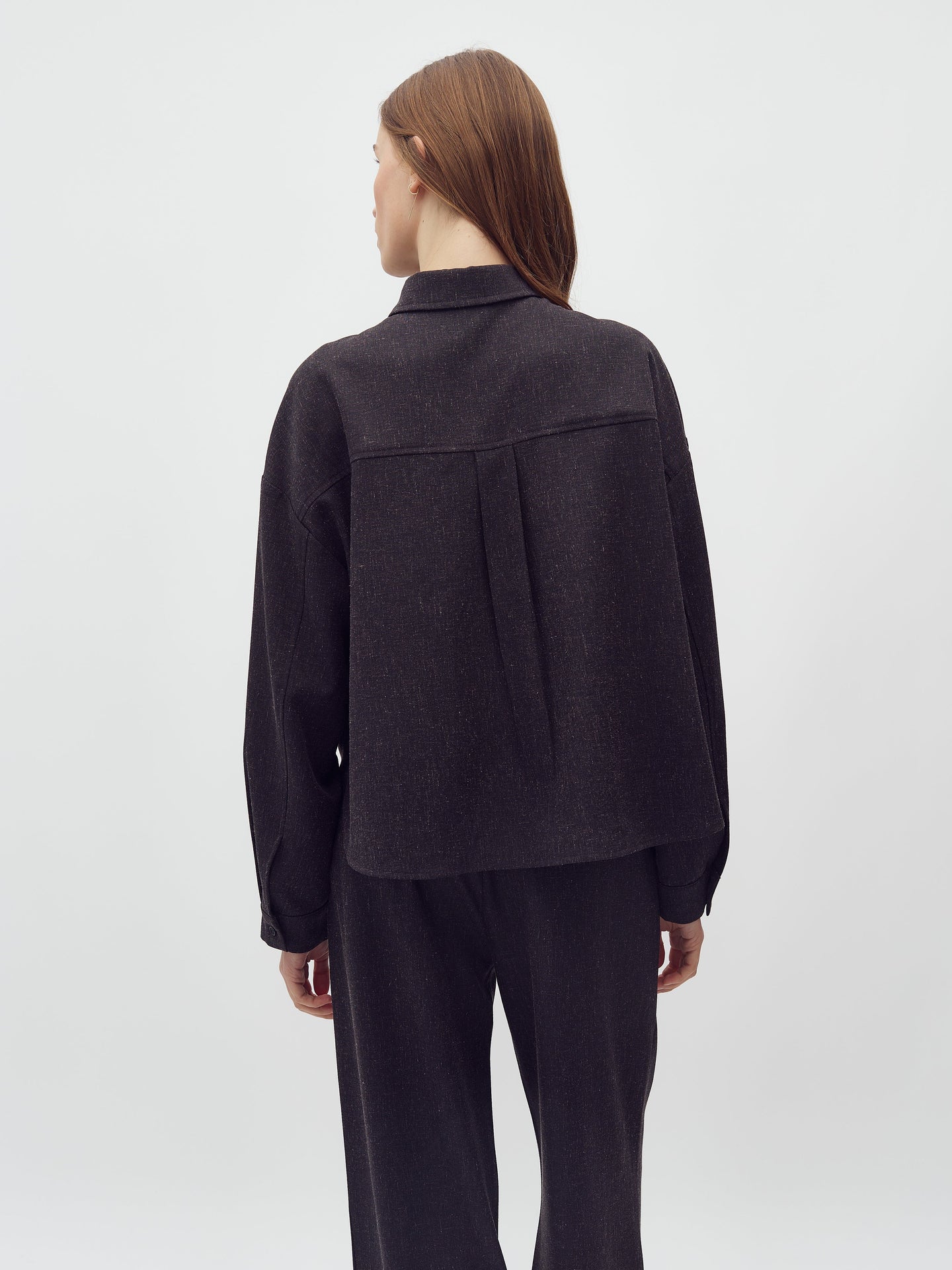 MbyM Levya Shirt Donkerblauw Dames