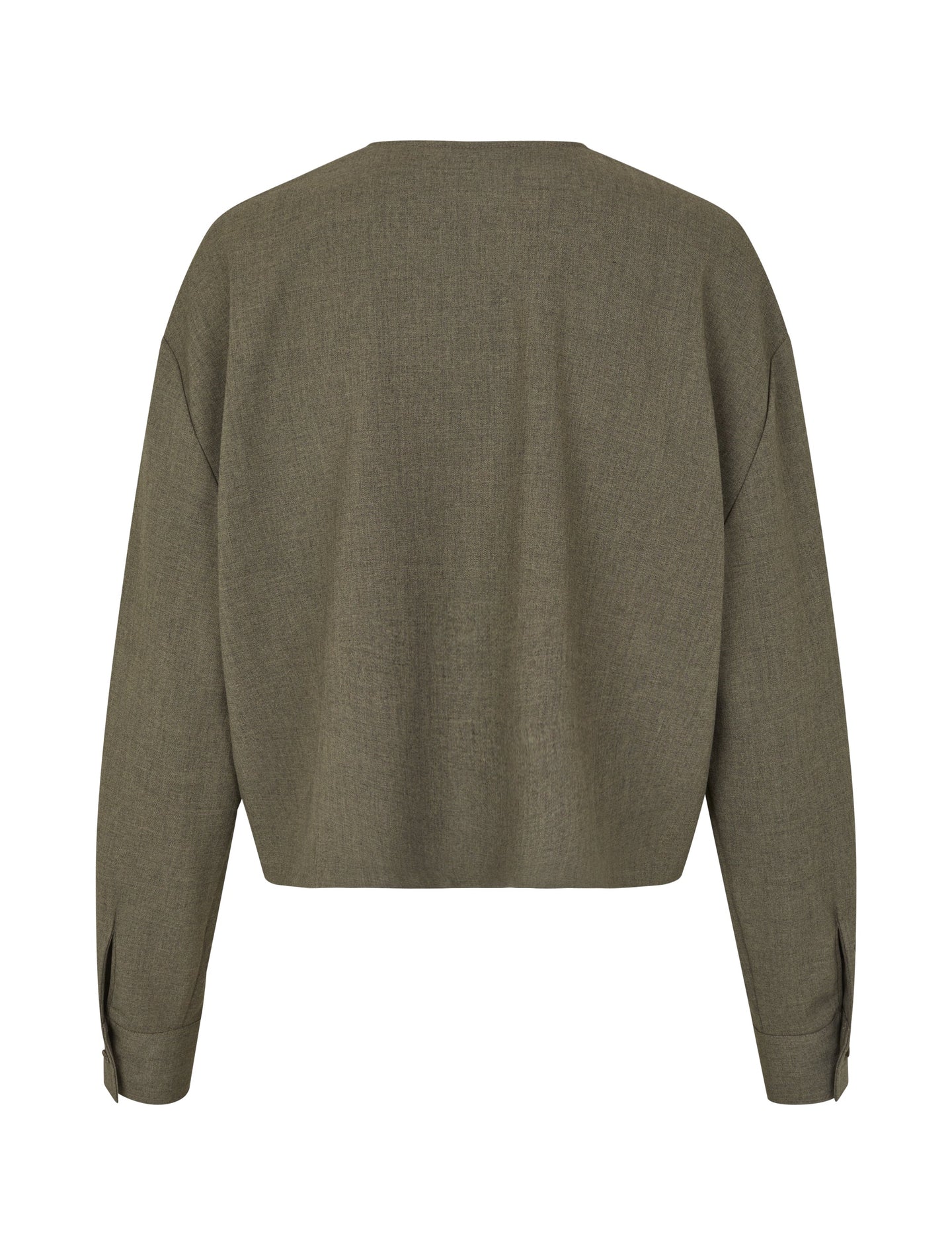 MbyM Lican Shirt Donkergroen Dames